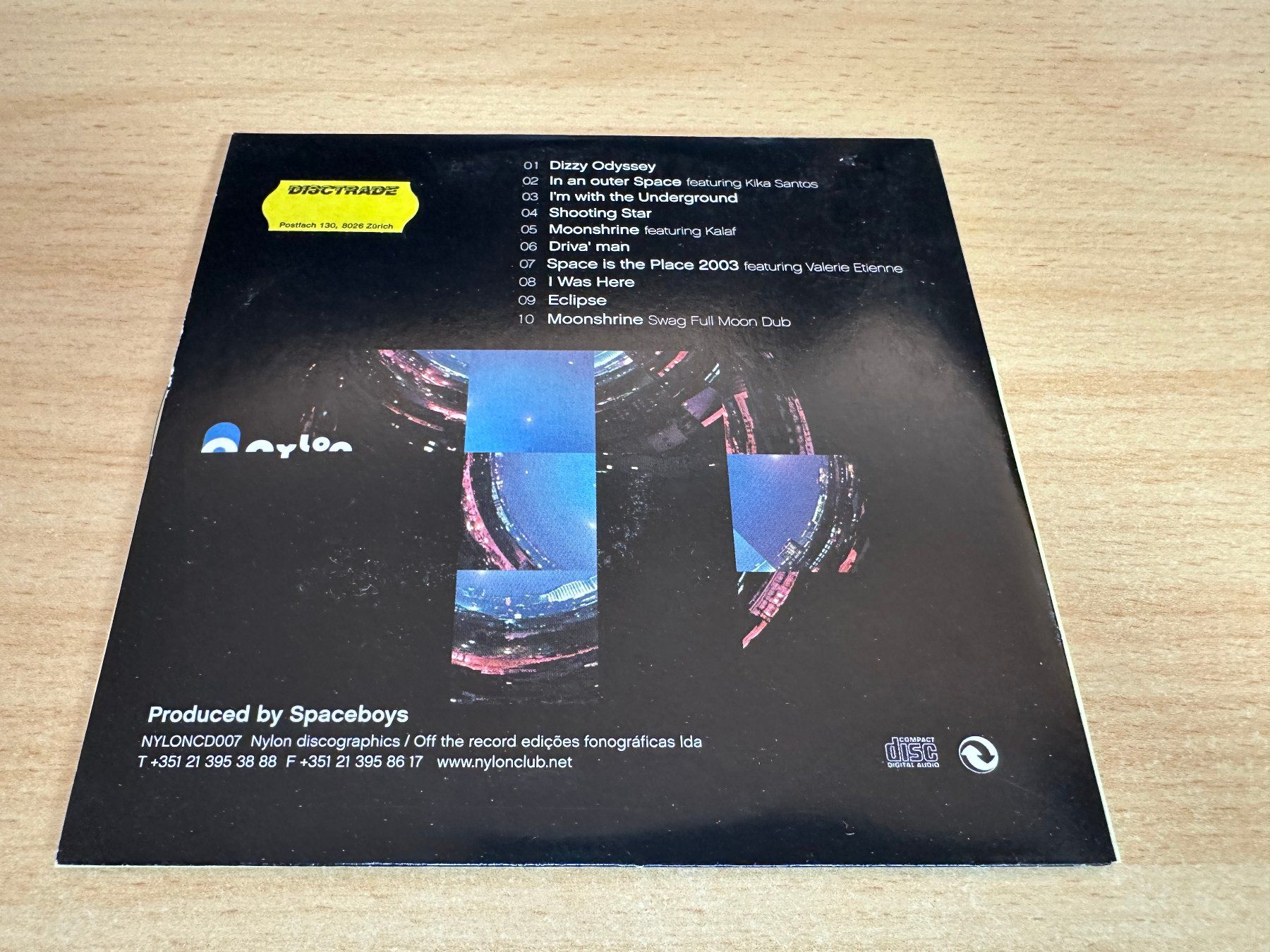 CD: Spaceboys – Sonic Fiction – Usato da Rikon im Tösstal venduto da Alpenmutz 1