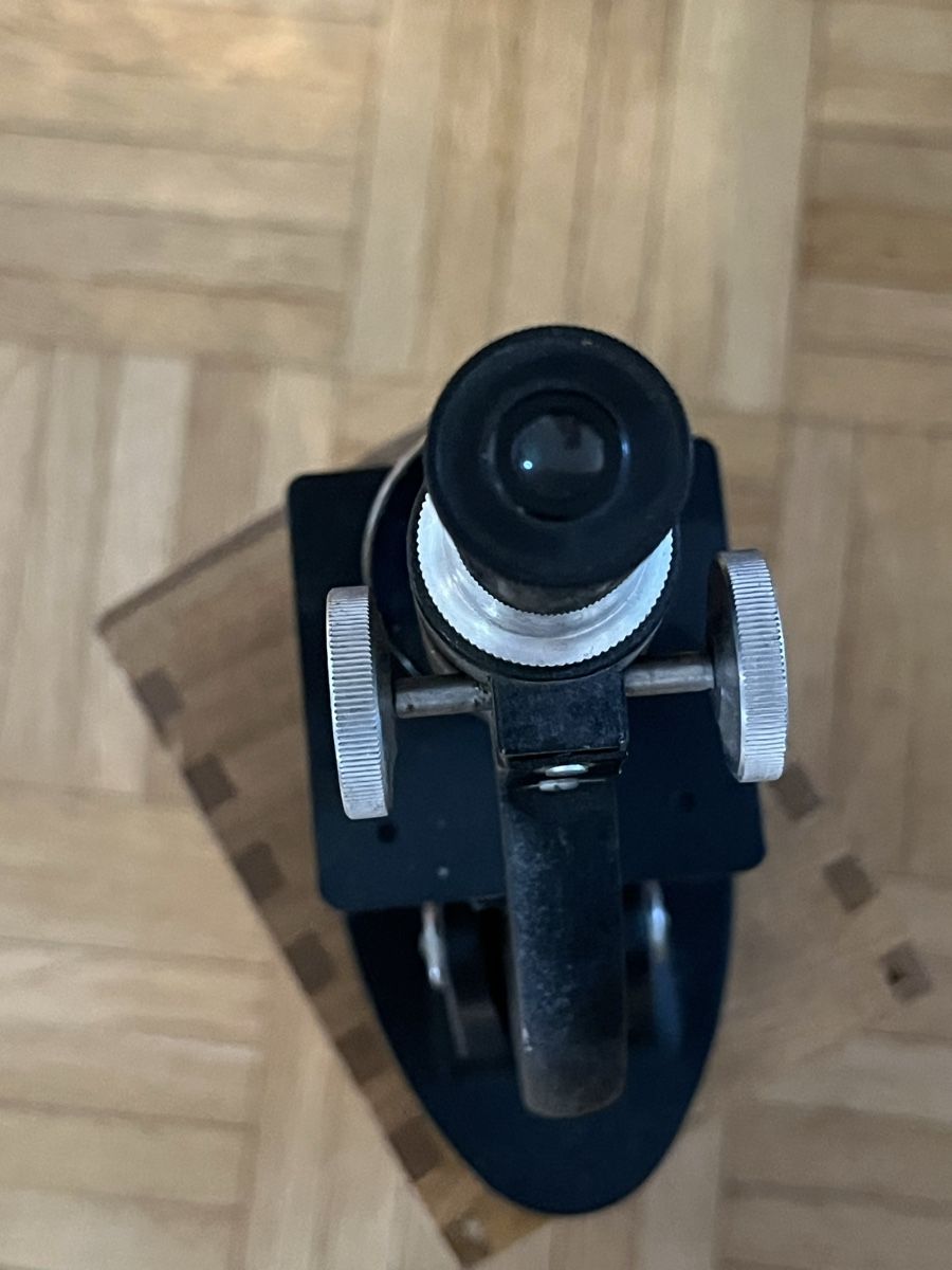 Microscopi: Vintage Microscope mit Holzbox - Schulanfang Geschenk!:) – Usato da Zürich venduto da ZurichFee 5