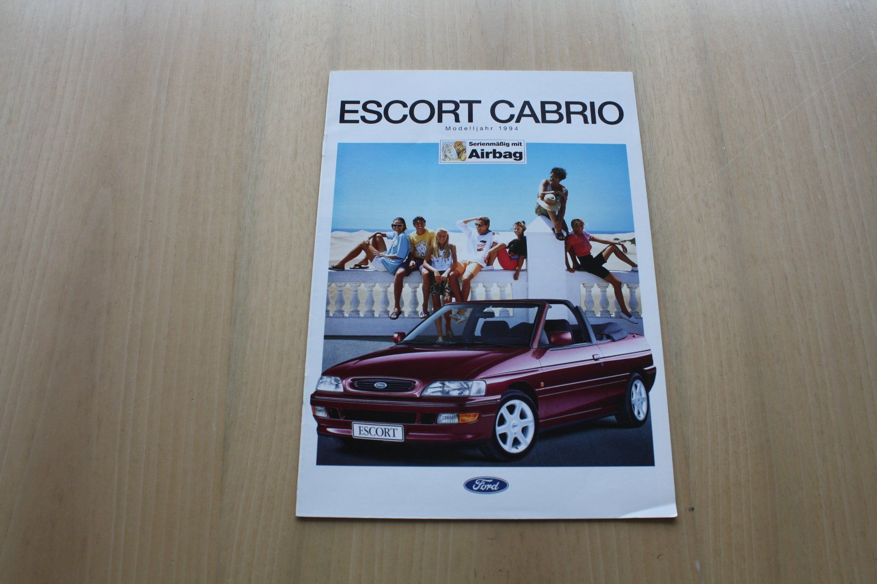 Ford Documenti: Ford Escort Cabrio Prospekt 1994 – Usato da Wikon venduto da erwin400