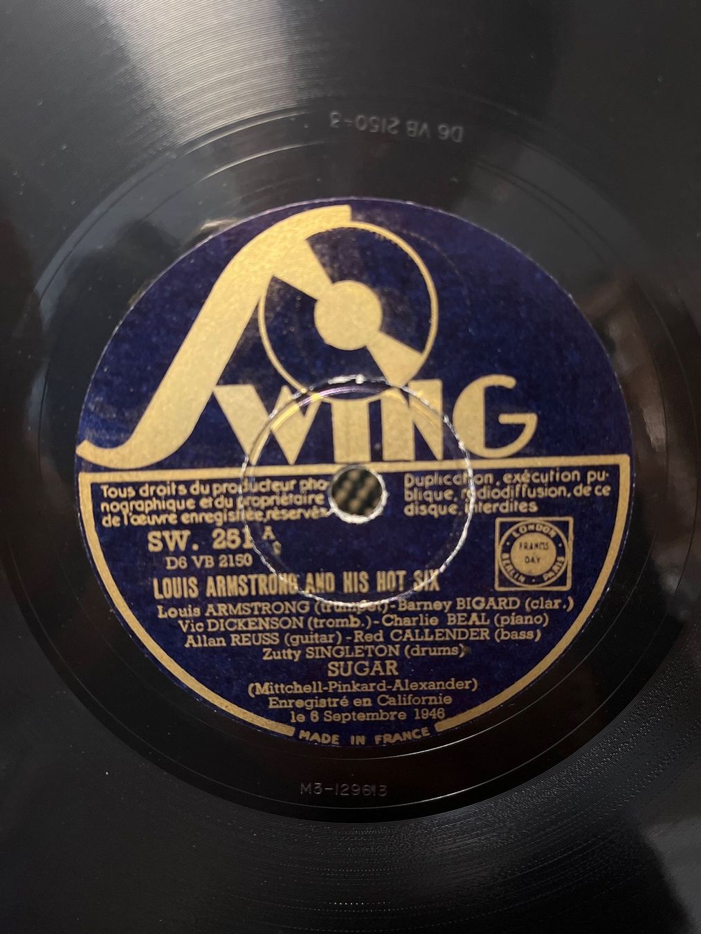 Dischi in vinile: Louis Armstrong Schellackplatten Konvolut – Usato da Hätzingen venduto da pflanzan222 9