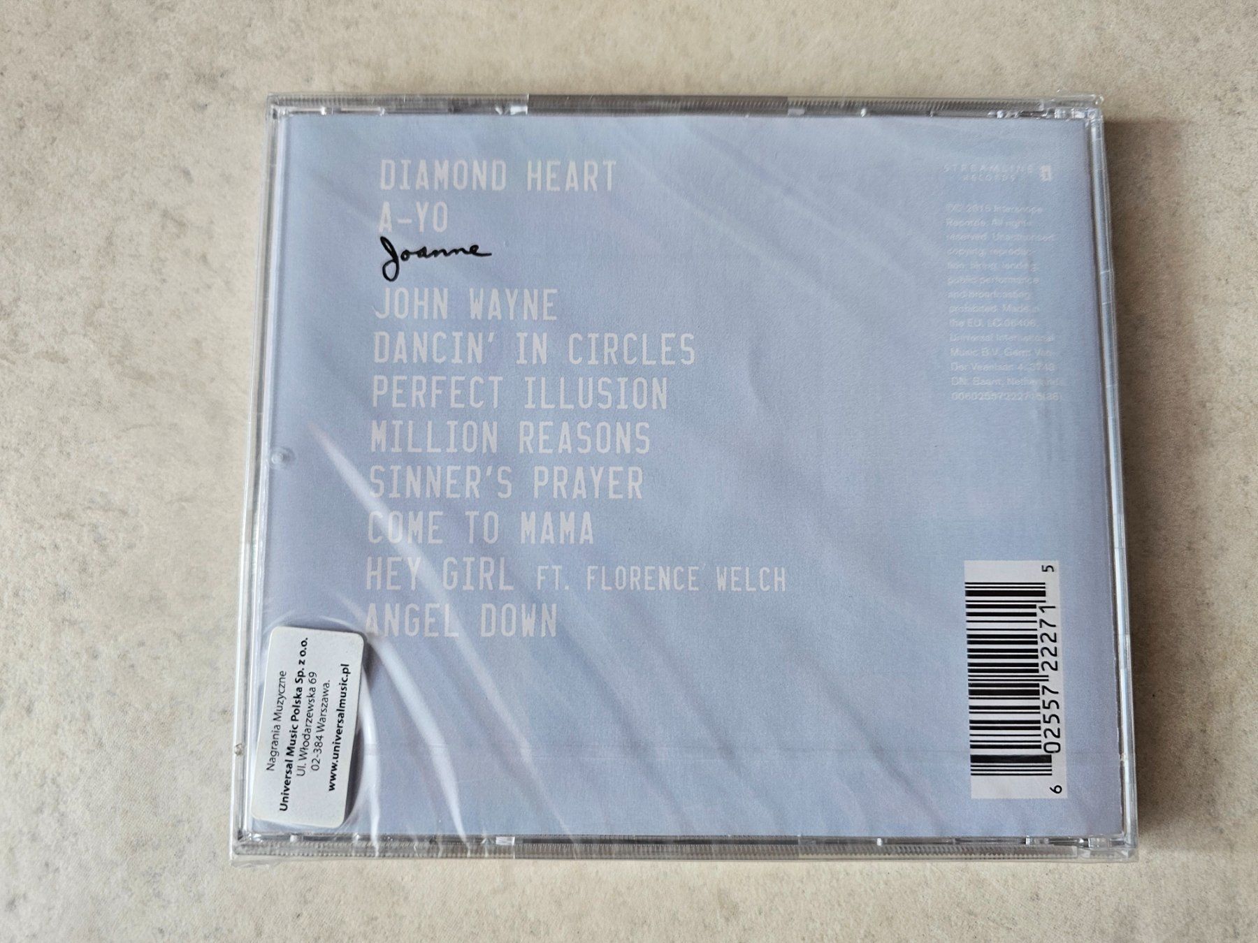 CD: Lady Gaga  -  Joanne  /  Fabrikneu – Nuovo e nell'imballaggio originale da Schneisingen venduto da backstore24 1