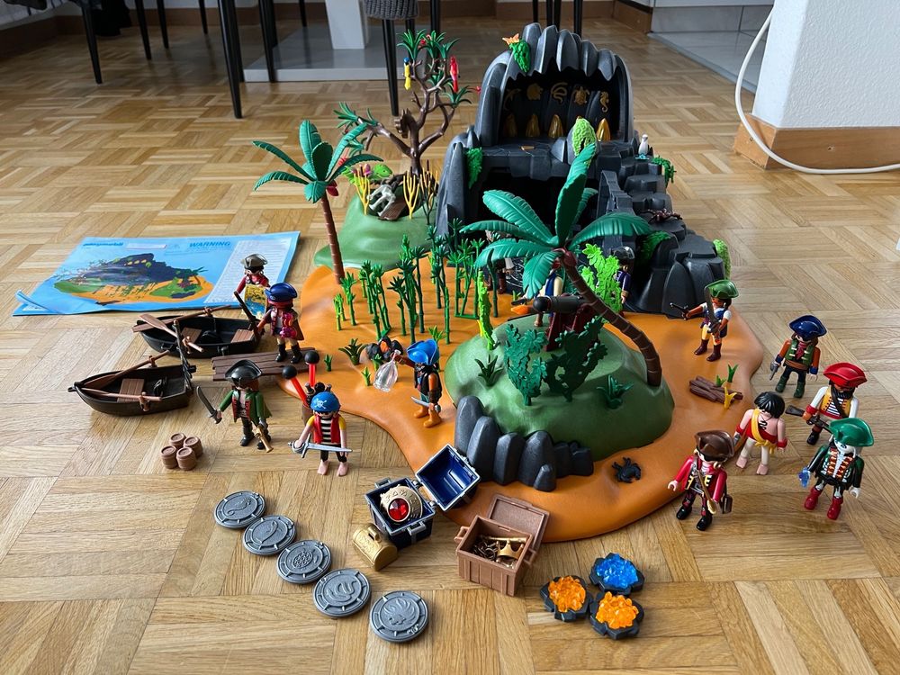 PLAYMOBIL GROSSE PIRATEN INSEL (Gebraucht) in St. Gallen für CHF 50 ...