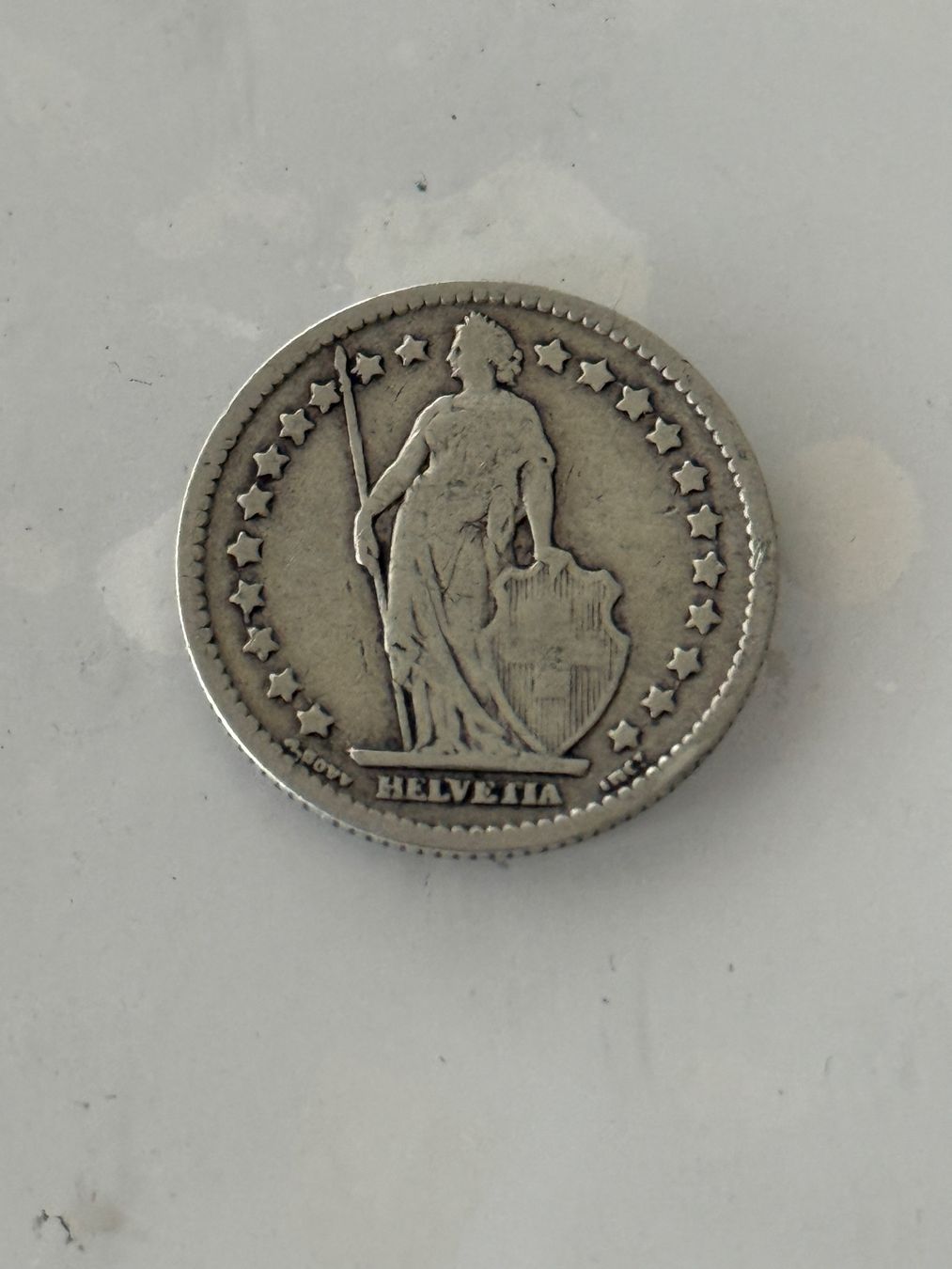 Tutti le monete: 1 Franken 1887  Rar – Usato da Wallisellen venduto da SWISS_SILVER1 1