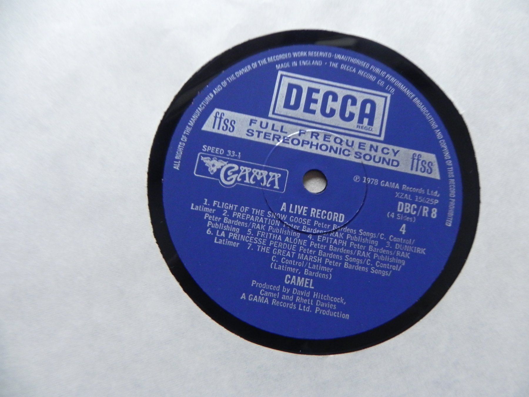 Dischi in vinile: Doppel LP brit. progressiv Rock Band Camel 1978 A Live Rec. – Usato da Siebnen venduto da krimsie 7