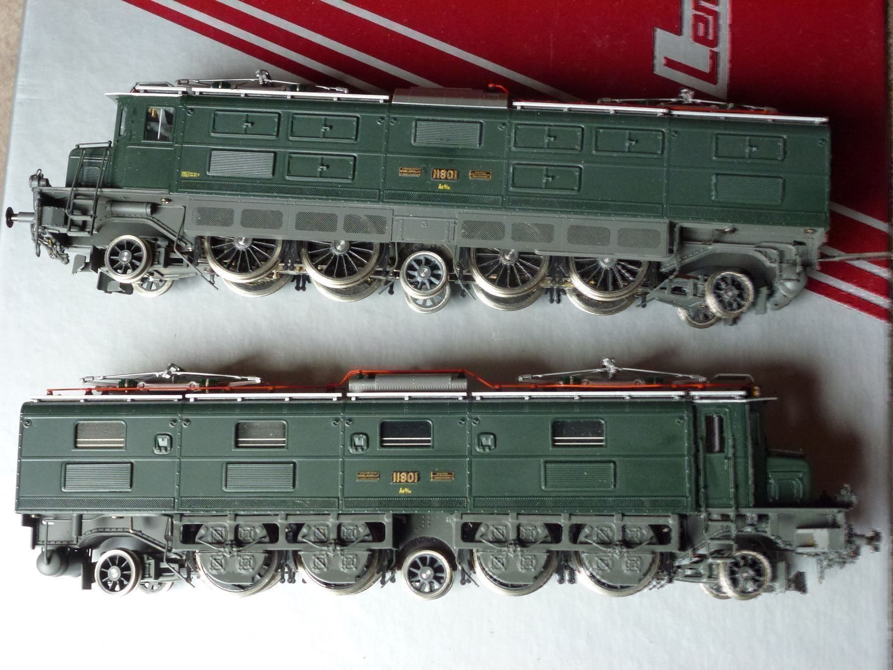 Lemaco Modellini di ferrovie: Lemaco H0 SBB Ae 8/14  11801 Super – Usato da Birmensdorf ZH venduto da 8903ErichTittel 3