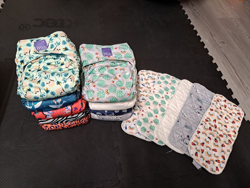 9 Stoffwindeln + 5 Einlagen Set, Bambino mio all in one, Kaufen auf