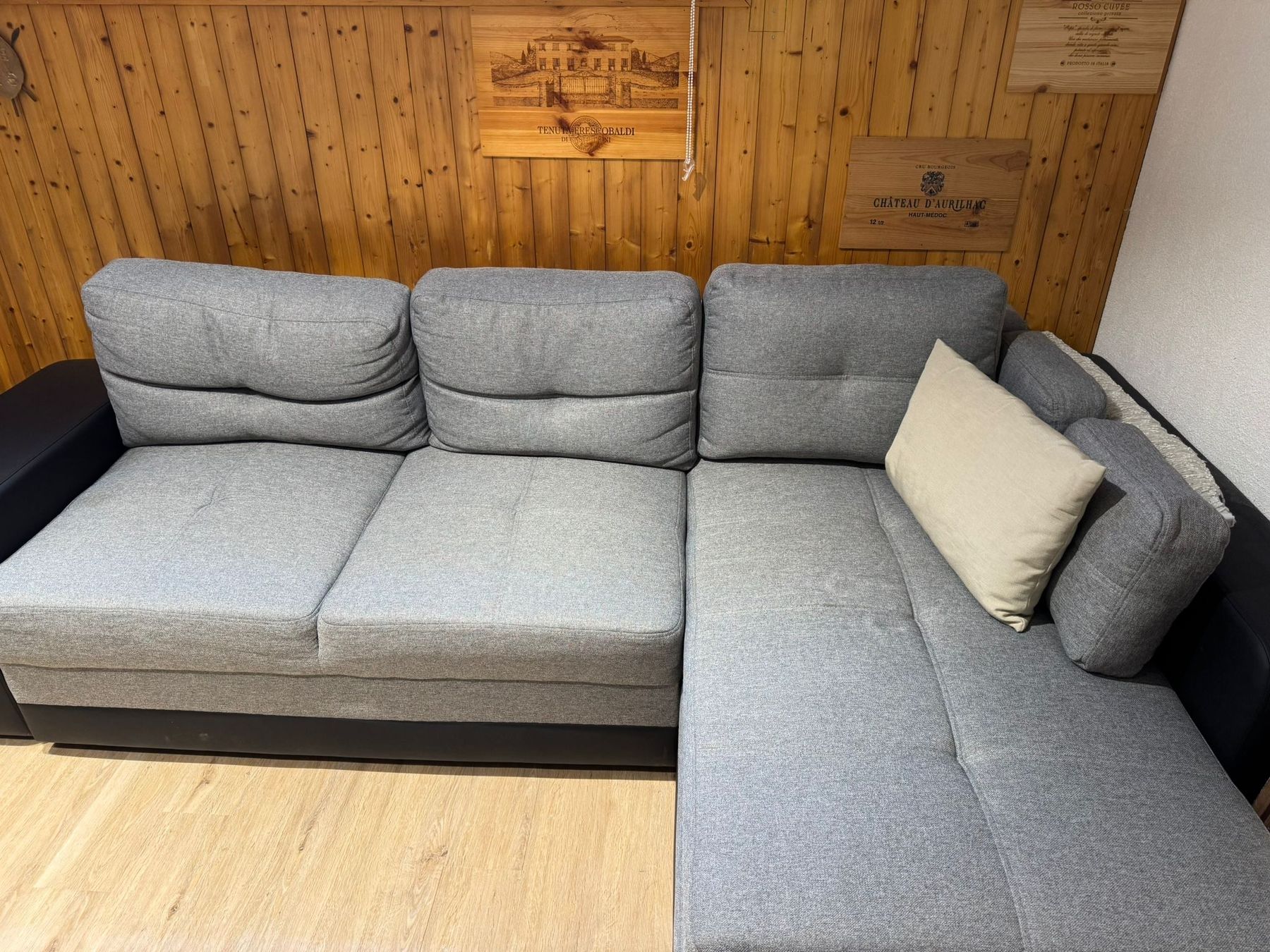 Conforama Divani: Schlafsofa in schwarz-grau – Nuovo (secondo la descrizione) da Embrach venduto da giules_95 3