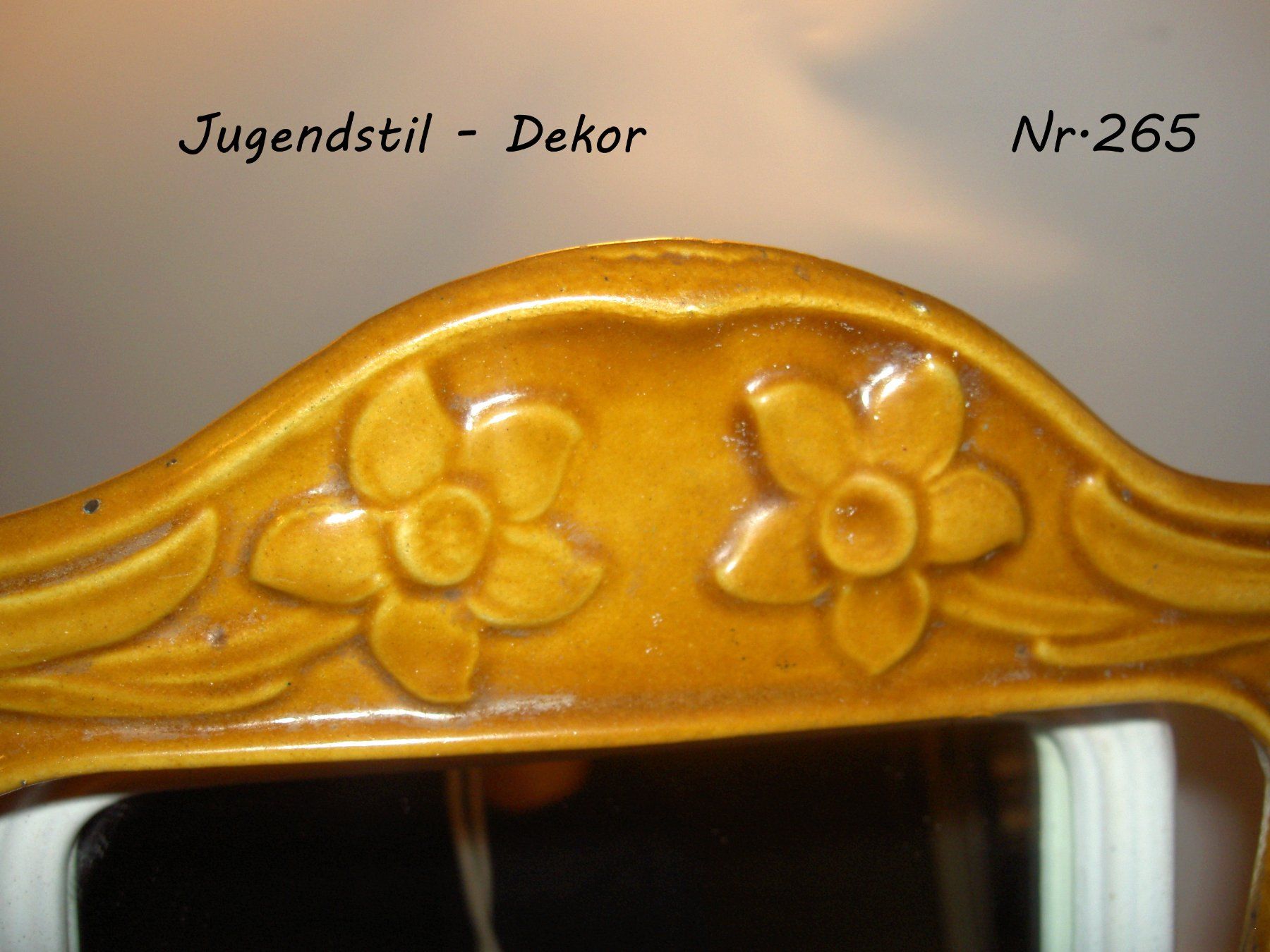 Specchi: Jugendstil-Waschtischspiegel – Usato da Brunnen venduto da brocundfloh 2
