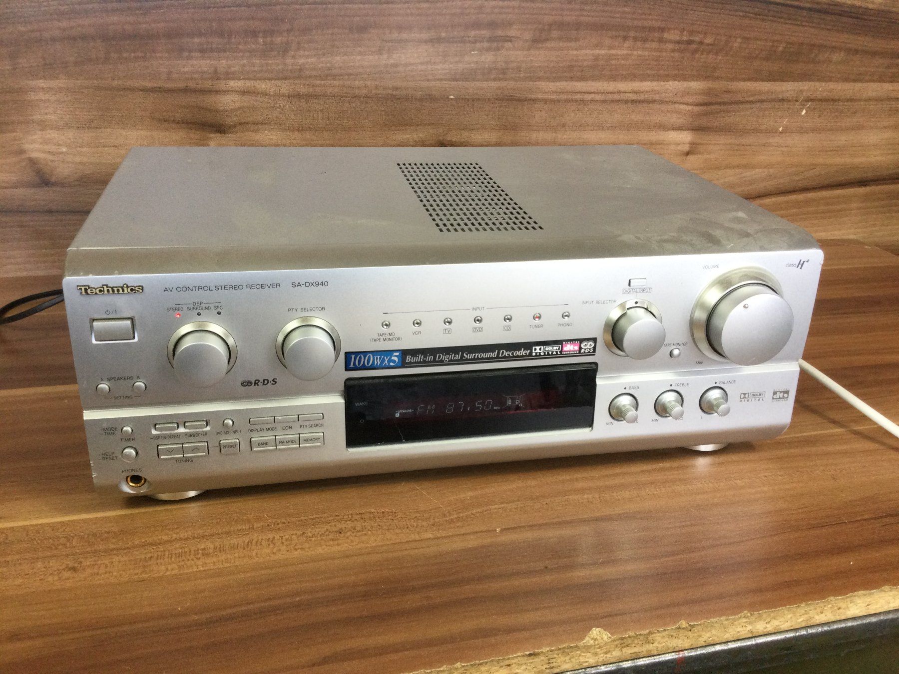 Technics Ricevitori: Gebrauchter Technics AV Receiver SA-DX940 – Usato da Wangen SZ venduto da kuriosum12 1