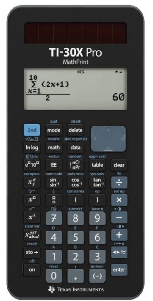 Calcolatrici tascabili: TI-30X Pro MathPrint – Usato da Zürich venduto da bachmenno