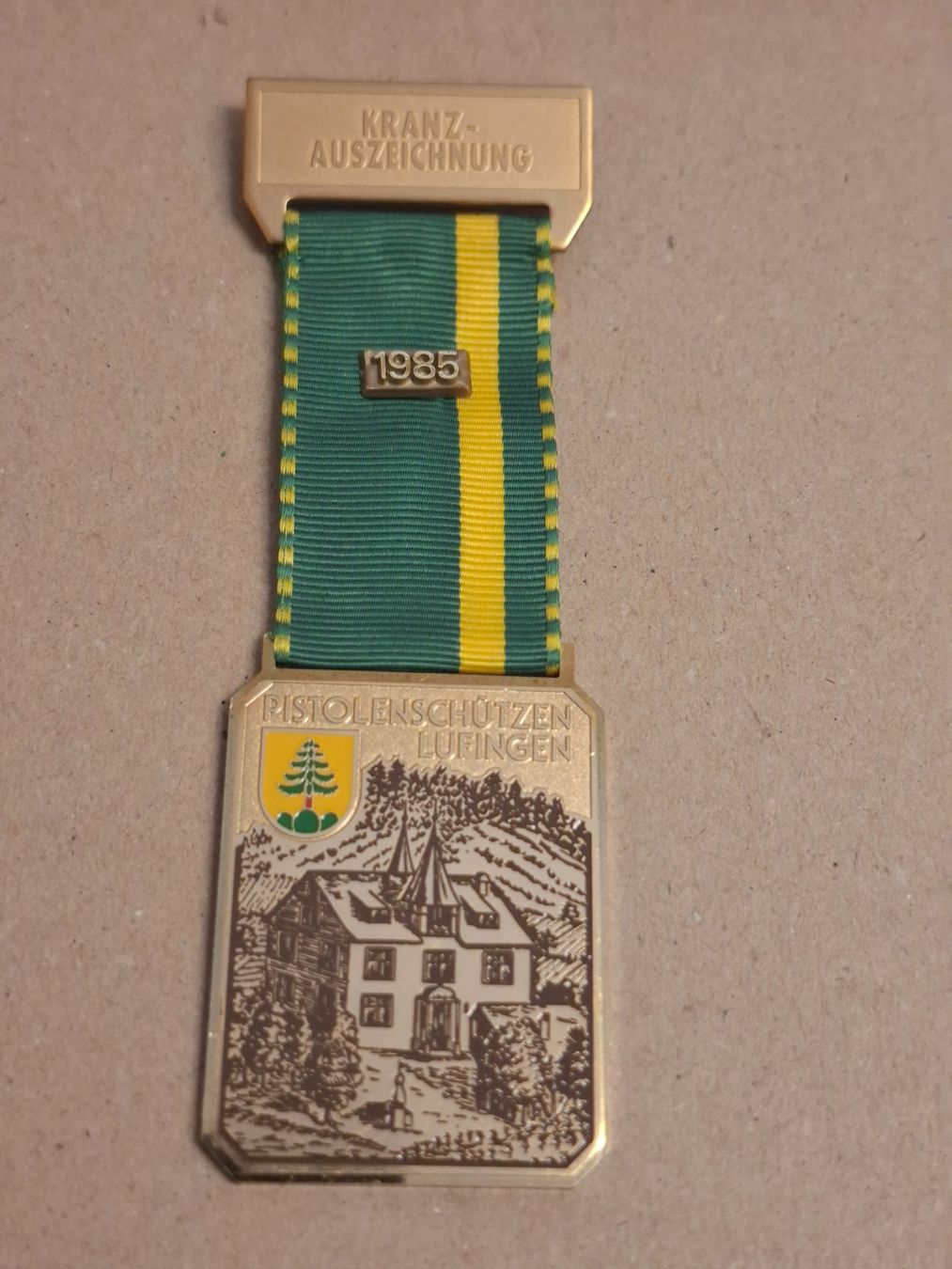 Medaillen: Lufingen 1985 (y362) – Gebraucht aus Schwanden GL von Suvorov