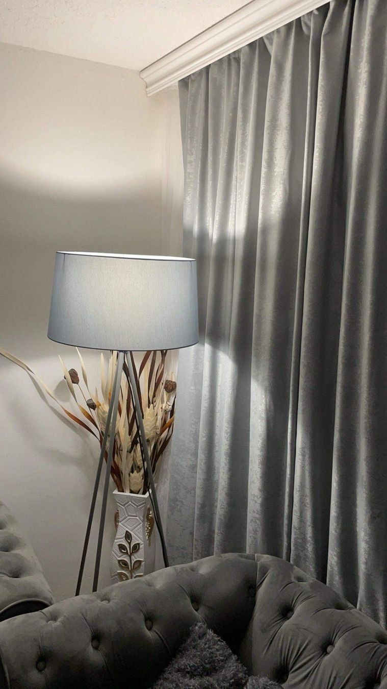 Lampen: Idea Set Stehlampe+Tischlampe Grau – Neu und originalverpackt aus Lachen SZ von ANDDUS-MASSLIGHT