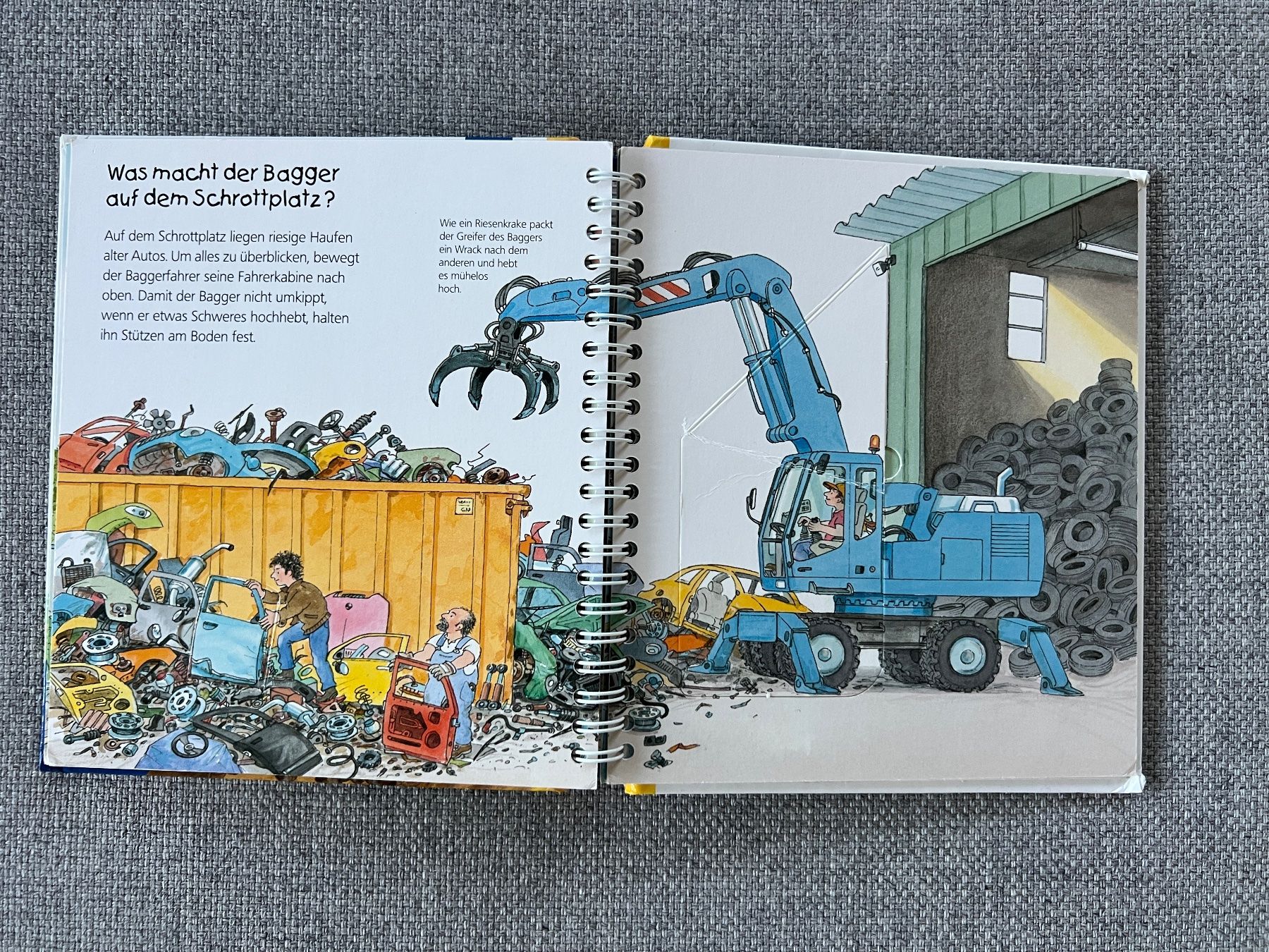 Bücher: Der Bagger * Wieso Weshalb Warum Junior – Gebraucht aus Ennetbaden von mapa05 7
