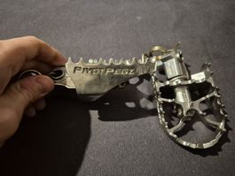 Pivot Pegz Motorrad Fussrasten, Nagelneu