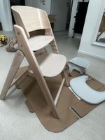 CYBEX Click & Fold 3-in-1 Hochstuhl-Set – Farbe All Natural