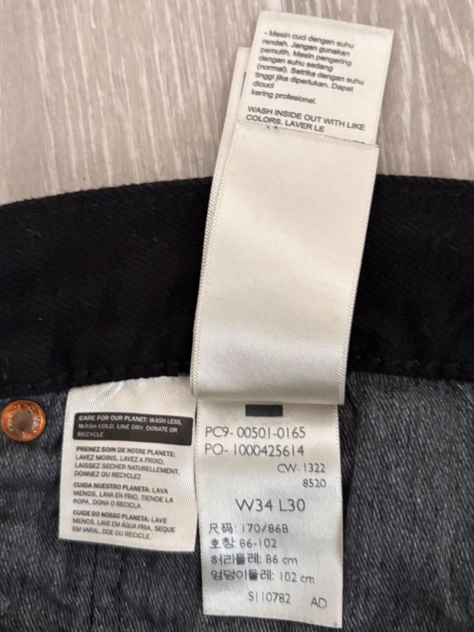 Levi's Jeans: Levis 501 - schwarz - W34/L30 – Nuovo (secondo la descrizione) da Châtelaine venduto da Maronggi 3