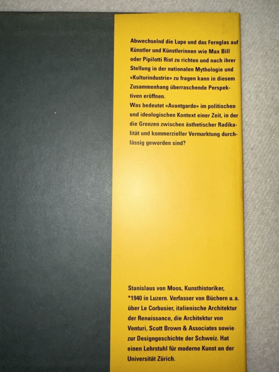Bücher: Stanislaus von Moos Nicht Disneyland  – Neu (gemäss Beschreibung) aus Bern von schnupka 5