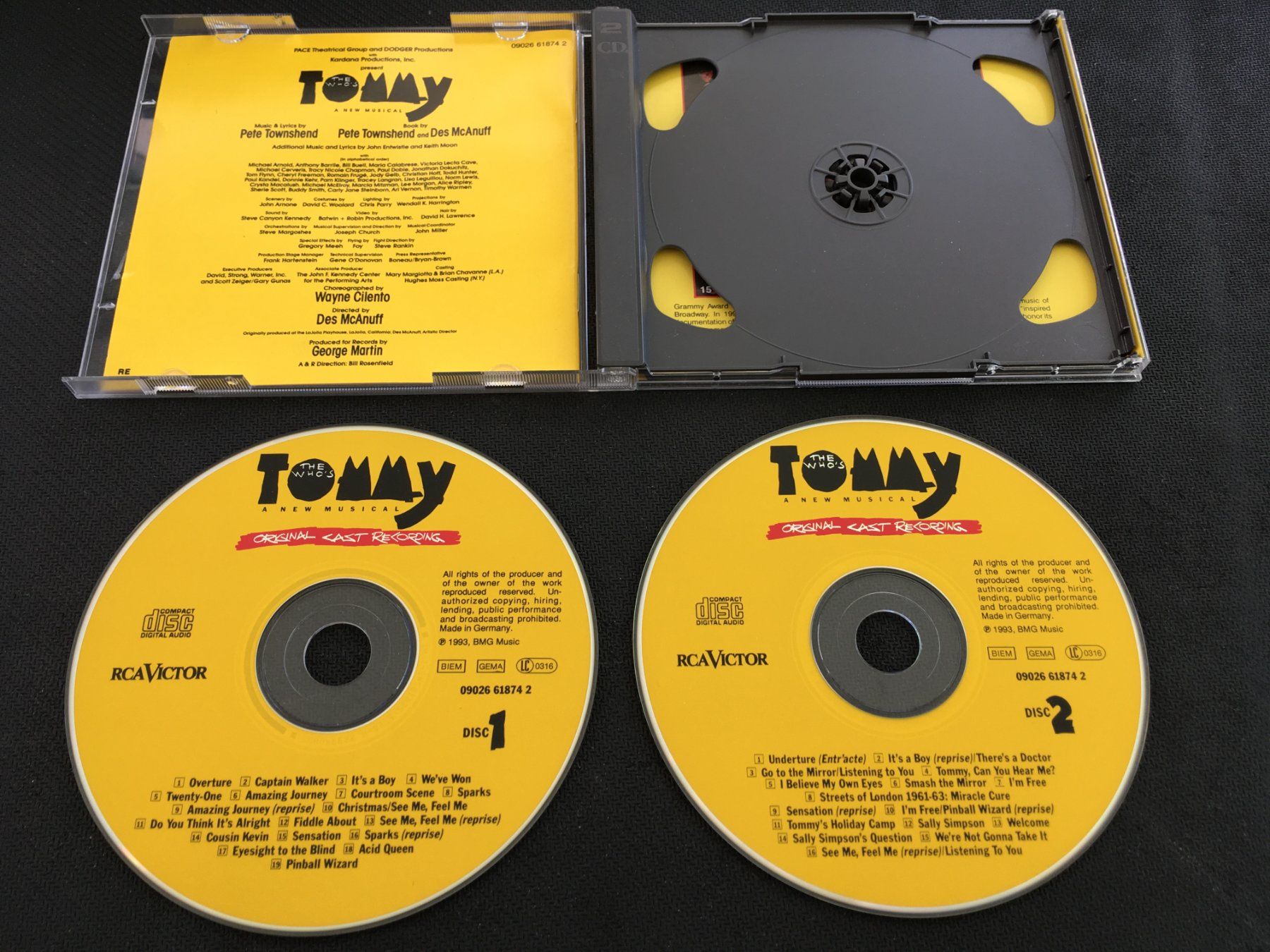 CD: The Who's Tommy - Original Cast Recording -CD- 2cd – Usato da St.Gallen venduto da MedienJoe 1
