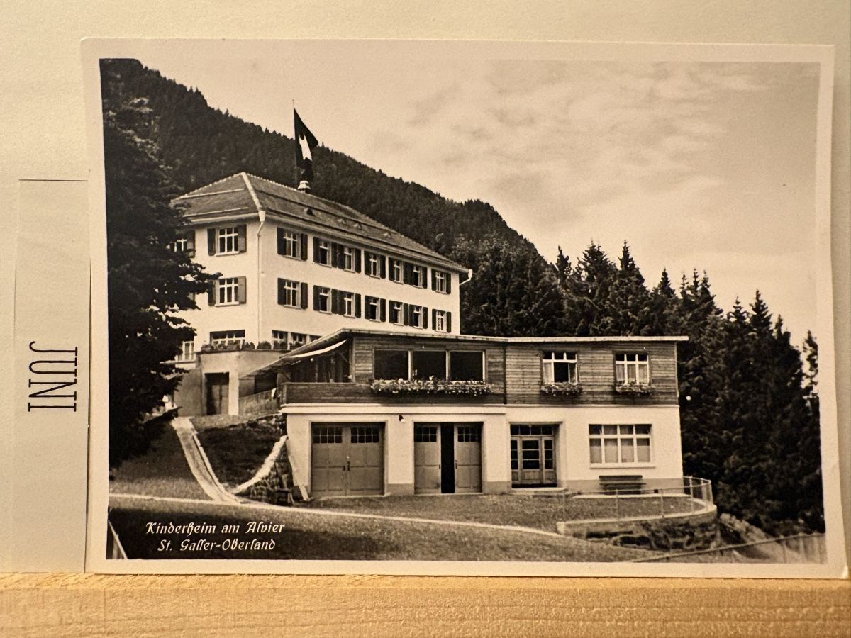 Cartoline postali: AK von Kinderheim am Alvier – Usato da Rümlang venduto da Kartenpost1