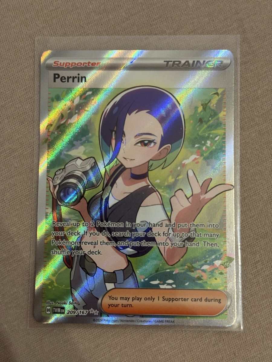 Pokémon Carte collezionabili: Pokémon Perrin 209/167 Twilight Masquerade – Nuovo (secondo la descrizione) da St. Gallen venduto da Xbylucas