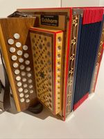 Eichhorn Handorgel Akkordeon Schweizerbau gute Zustand