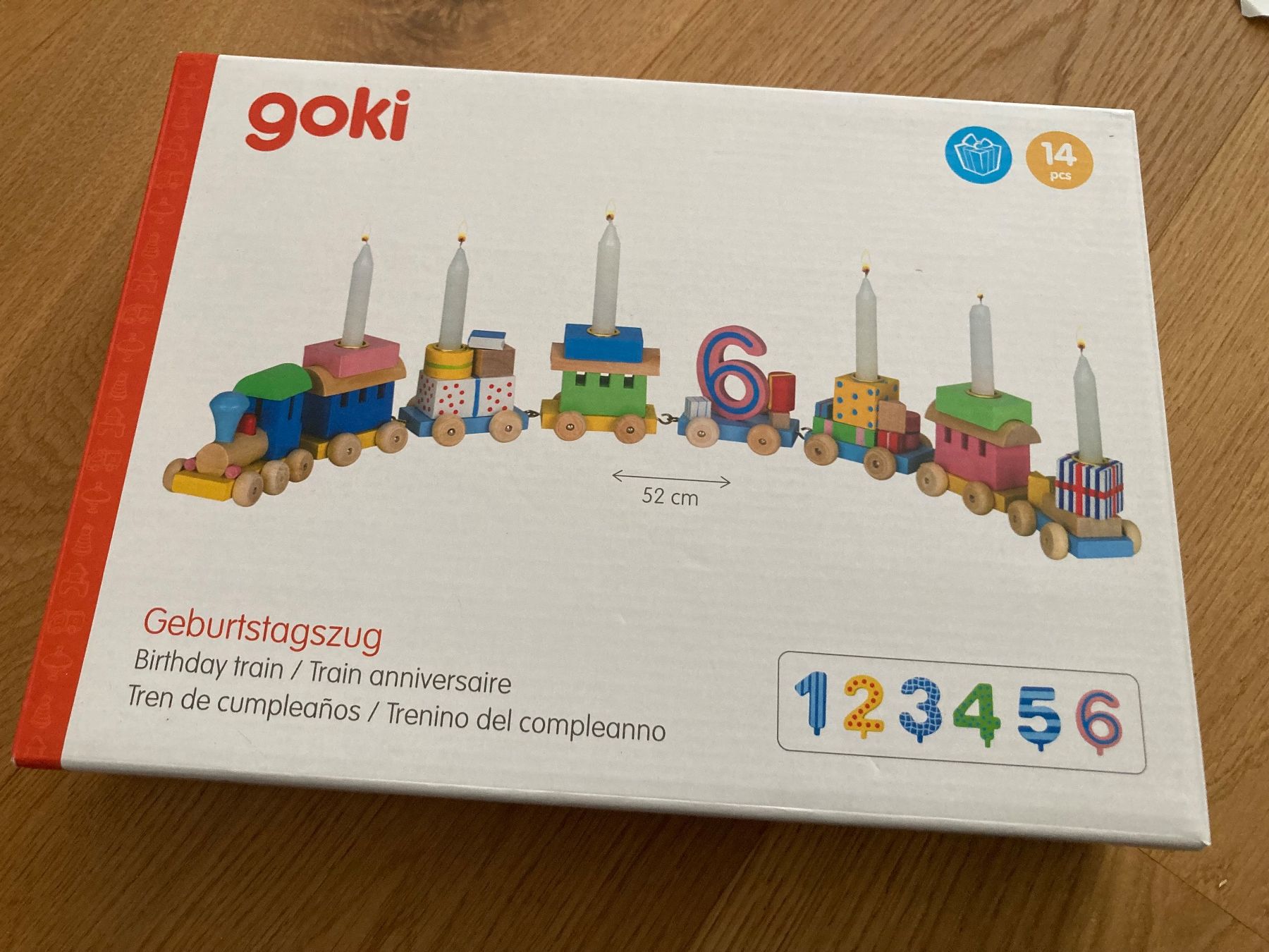 Spielzeuge: Geburtstagszug Goki – Neu (gemäss Beschreibung) aus Bülach von Stellina72