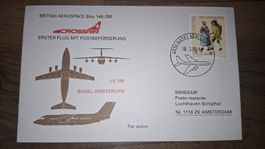 Crossair Basel - Amsterdam 18.06.1990