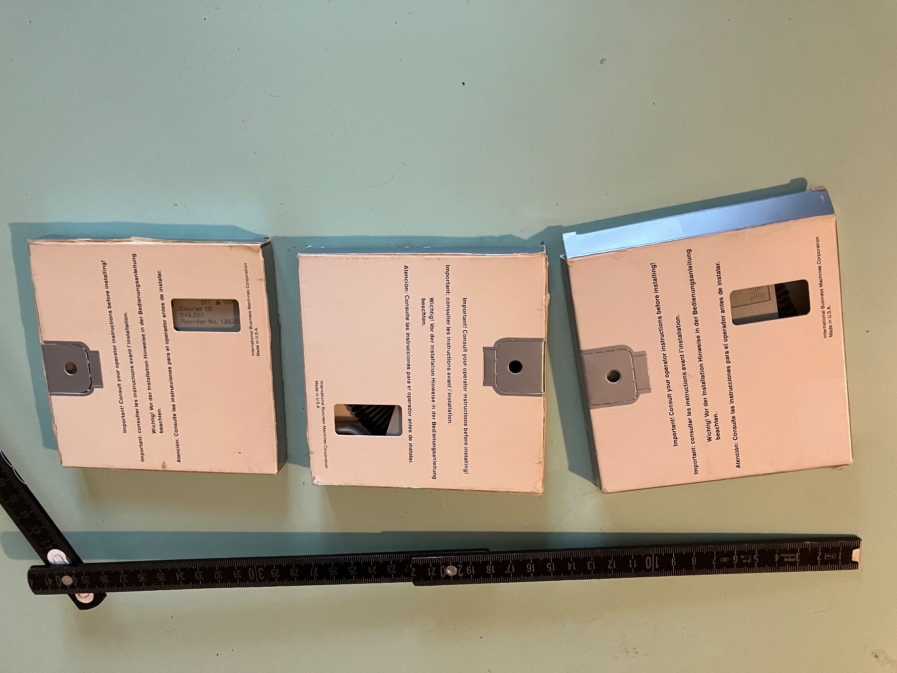 IBM Macchine da scrivere: IBM Typenrad Kassette II – Difettoso da Sattel venduto da Pinggi7 2