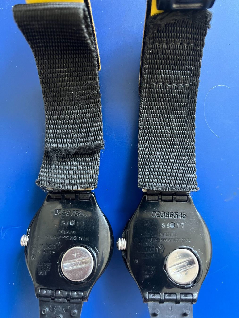 Swatch Orologi: 2x Original Swatch Uhr, getragen – Usato da Dintikon venduto da Redgar58 1