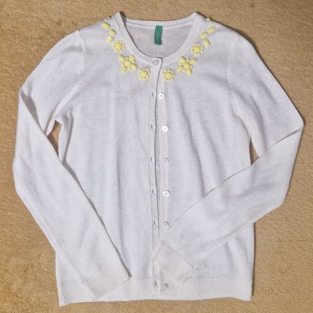 Klassischer Benetton Strickpullover – Hervorragender Zustand