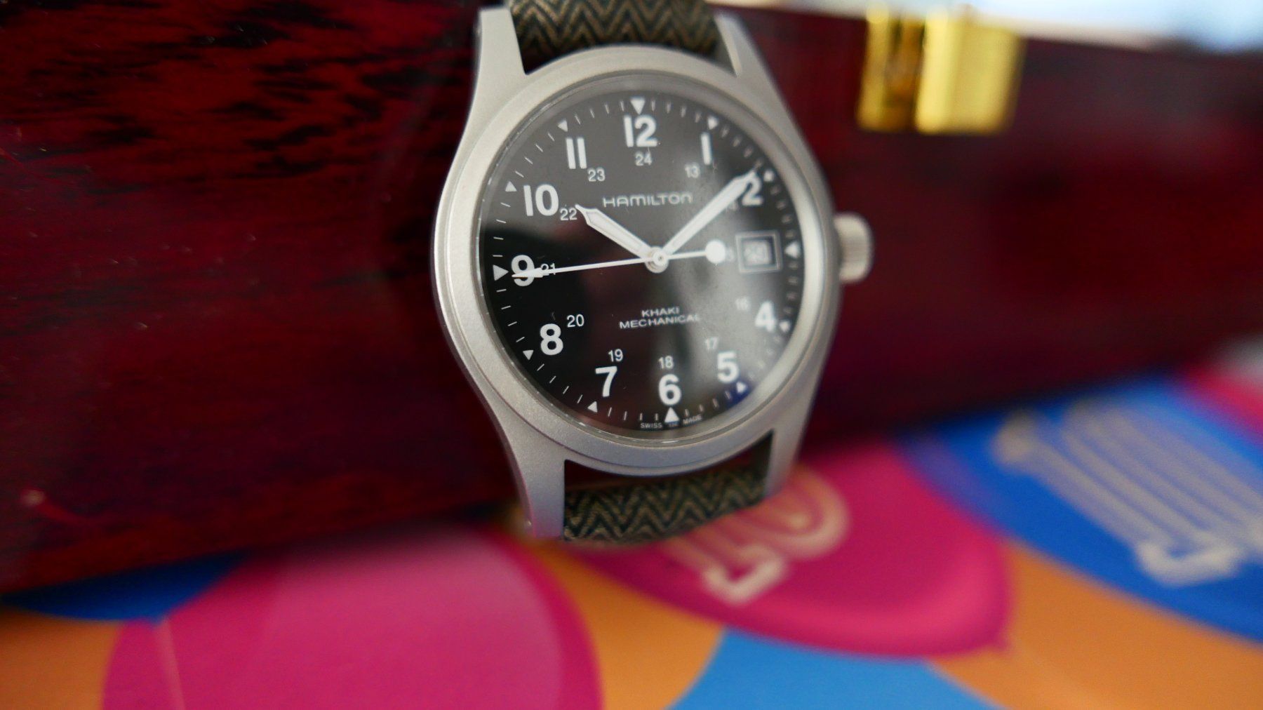 Hamilton Orologi: Neuwertige HAMILTON KHAKI MECHANICAL – Usato da Glattpark(Opfikon) venduto da Harrincourt 2