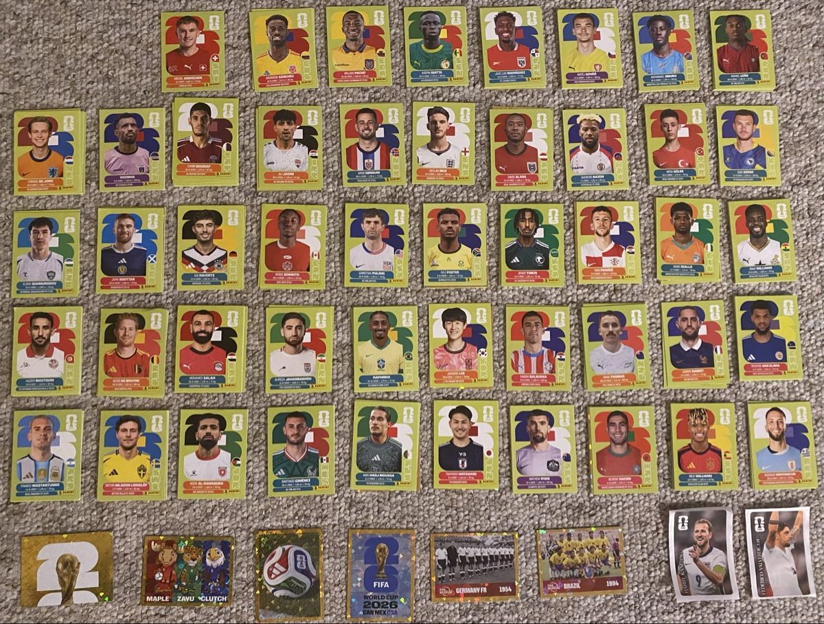 Panini Carte collezionabili: Panini WM 2026 - 261 Stück – Nuovo (secondo la descrizione) da Kloten venduto da dra_s7km