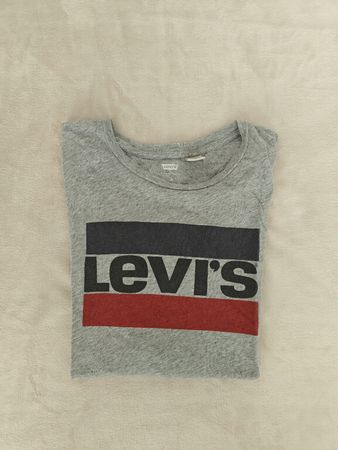 T-Shirt Levi's Logo grau meliert Grösse M