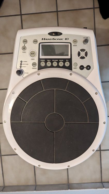 TOYANDONA Digital Drum Pad Mit Metronom - Elektronisches Schlagzeug Übungspad, LCD Display