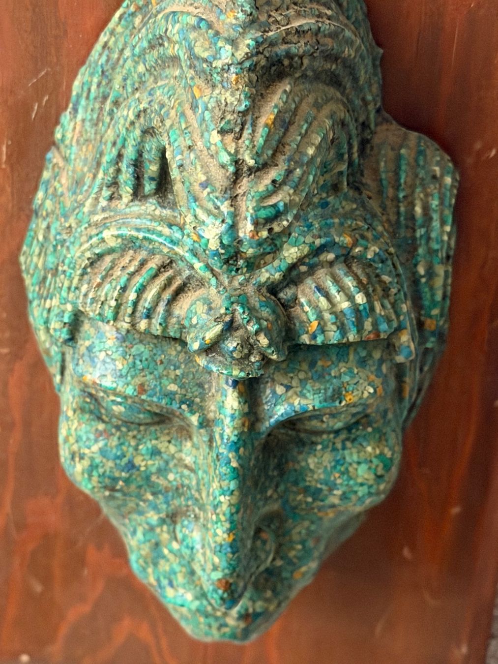 Dipinti: Aztekische Maya-Inka-Statue Totem – Usato da Basel venduto da PAUL_ART 5