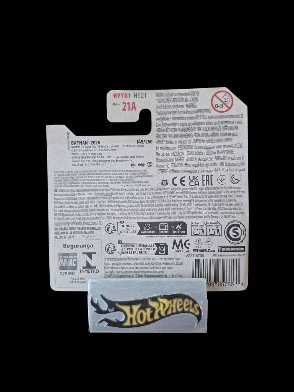 Hot Wheels Modellini d'auto: Hot Wheels Batman 2025 Batmobile 4/5 S – Nuovo e nell'imballaggio originale da Adlikon venduto da Mmartin0 1