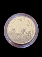moneta in oro 22kt NASA spedizione sulla luna 17.5g