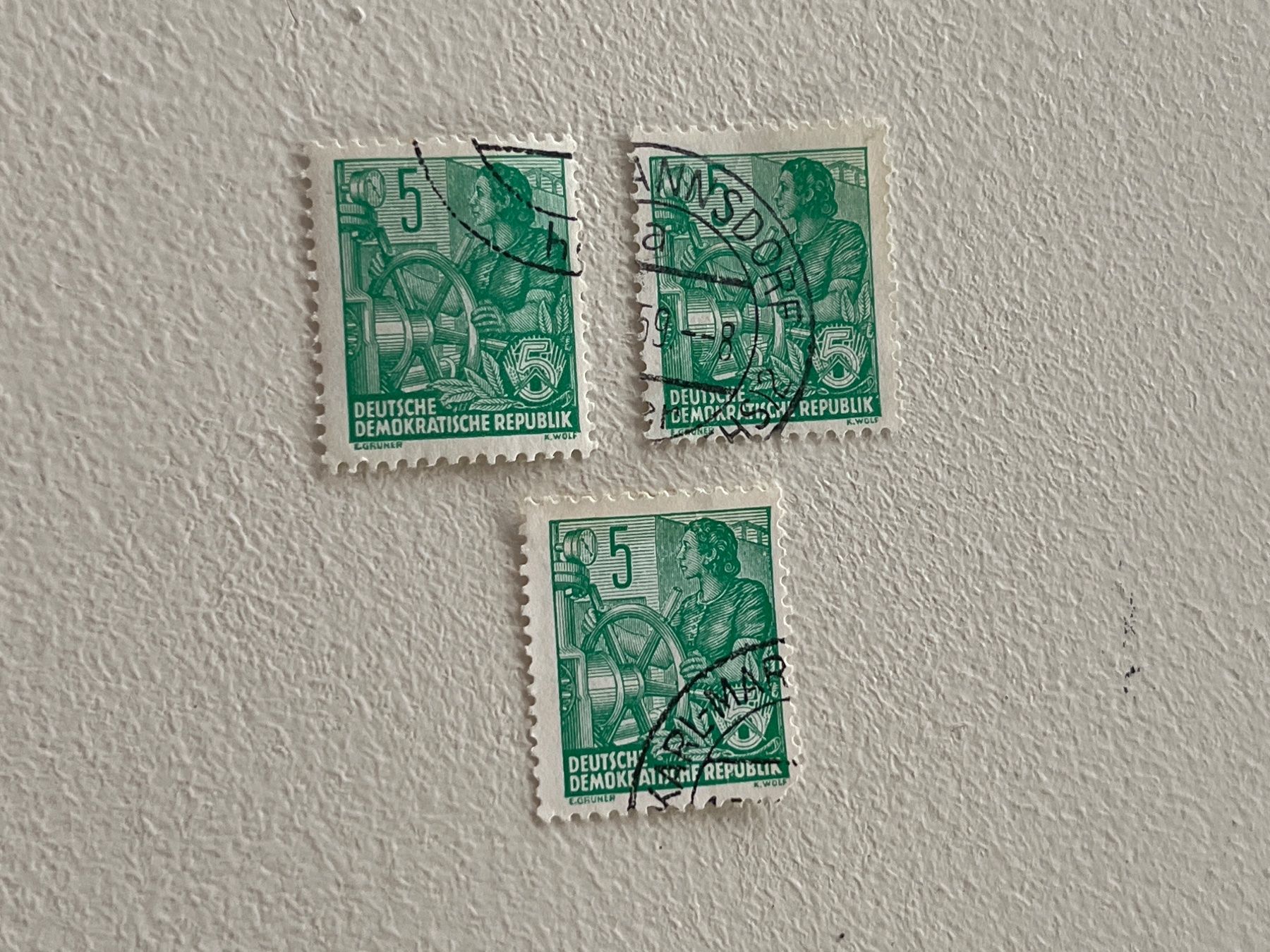 Tutti i francobolli: DDR Briefmarken (Gratis-Versand) – Usato da Chiasso venduto da AzenYa
