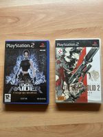 PS2 : Tomb Raider + Metal Gear Solid 2