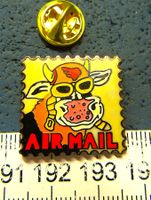 KUH AIR MAIL PIN ENAMEL