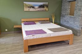 Hüsler Nest Inhalt 180 x 200 cm, inkl. Rahmen komplett