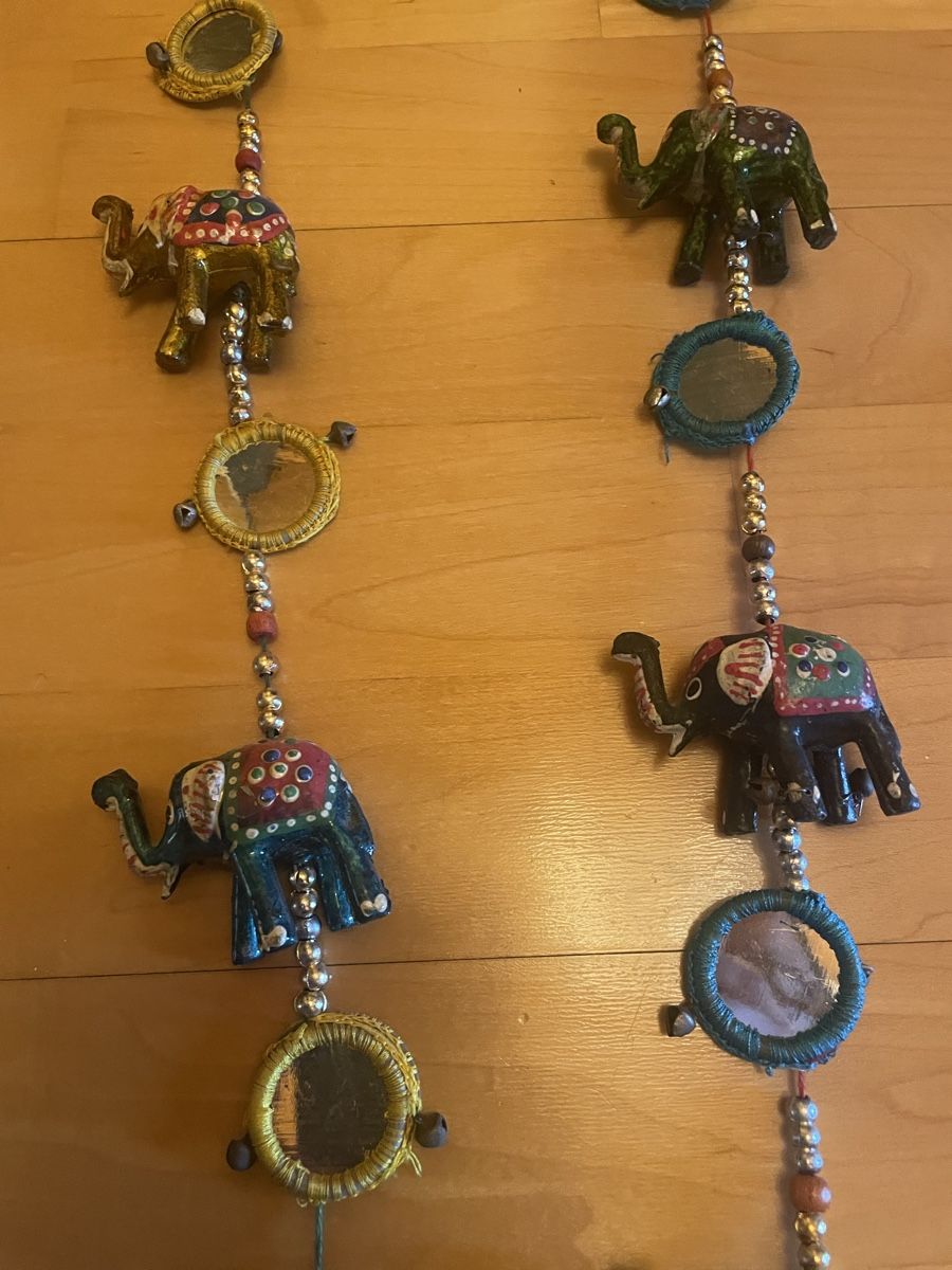 Tutte le decorazioni: Indische handbemalte Elefanten – Usato da Dielsdorf venduto da Elfi8165 4