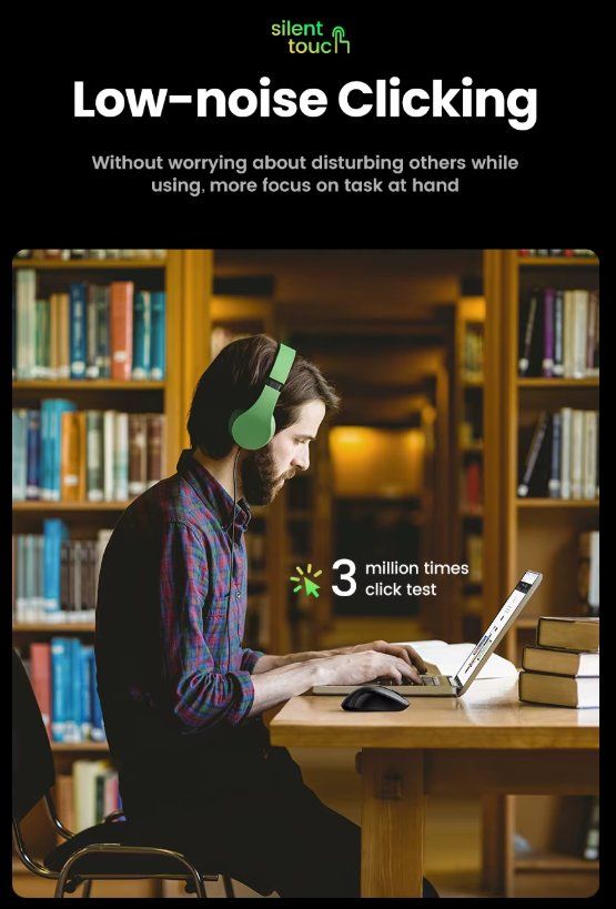 Mouse: Ugreen kabellose Maus, 2,4G, silent click – Nuovo e nell'imballaggio originale da Romanshorn venduto da pfimex 5