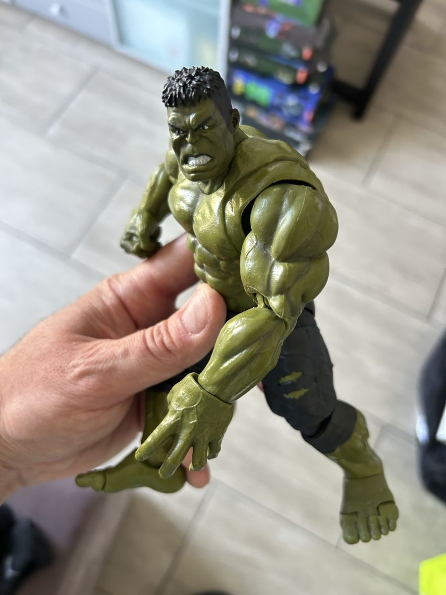 Marvel Statuette: S.h.figurarts Hulk Actionfigur – Usato da Scherzingen venduto da SER_610 5