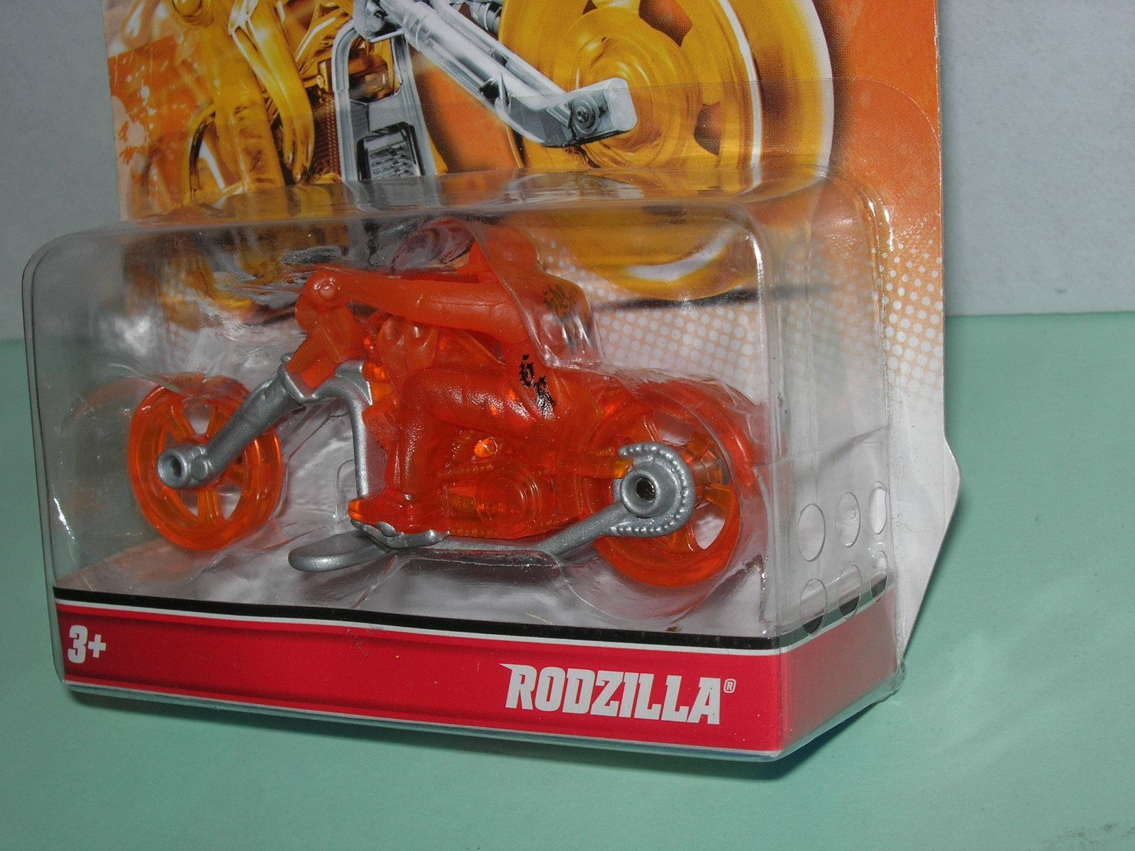 Hot Wheels Giocattoli: RODZILLA - Speed Cycles orange * Hot Wheels – Nuovo e nell'imballaggio originale da Hornussen venduto da Corvette- 2