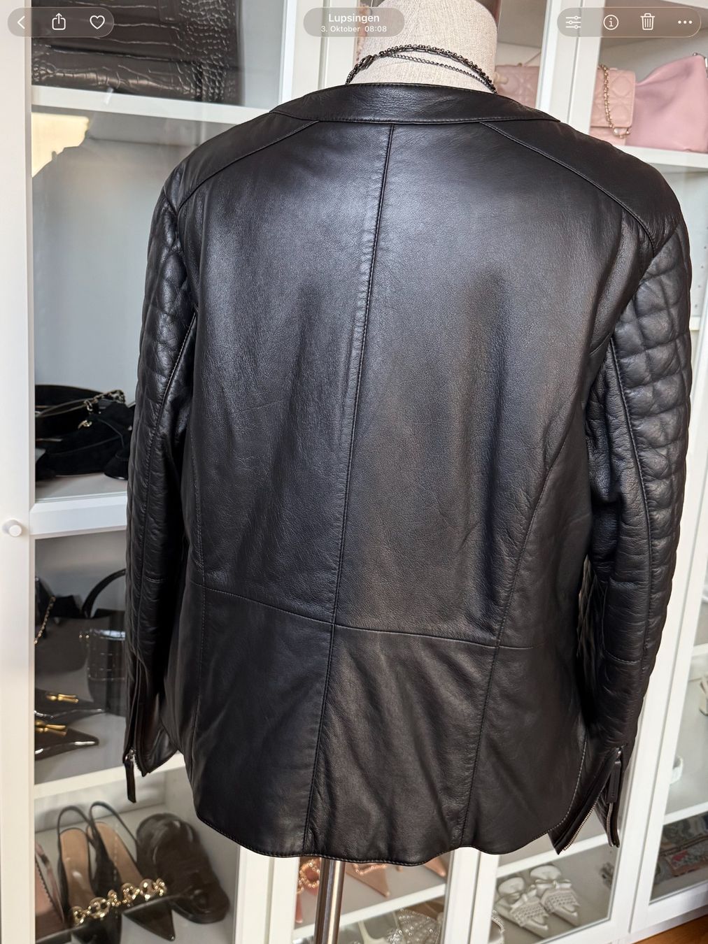 Max Mara Jacken: Original Max Mara Lederjacke, Gr. 42, neu – Neu (gemäss Beschreibung) aus Reigoldswil von benja01 5