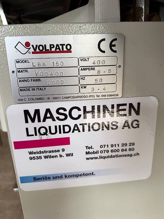 Smerigliatrici & Lucidatrici: Kantenschleifmaschine – Usato da Willerzell venduto da steineiche66 6