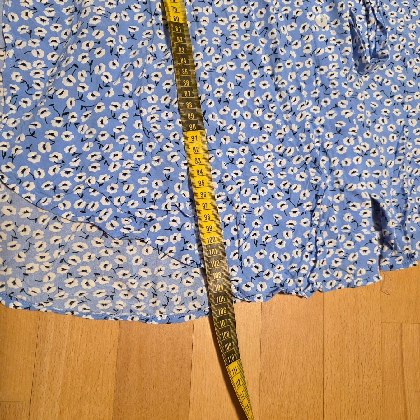 Vestiti: Hellblaue geblümte Midi Kleid 38/40 & 40  romantisch – Usato da Wald ZH venduto da CapLux 6