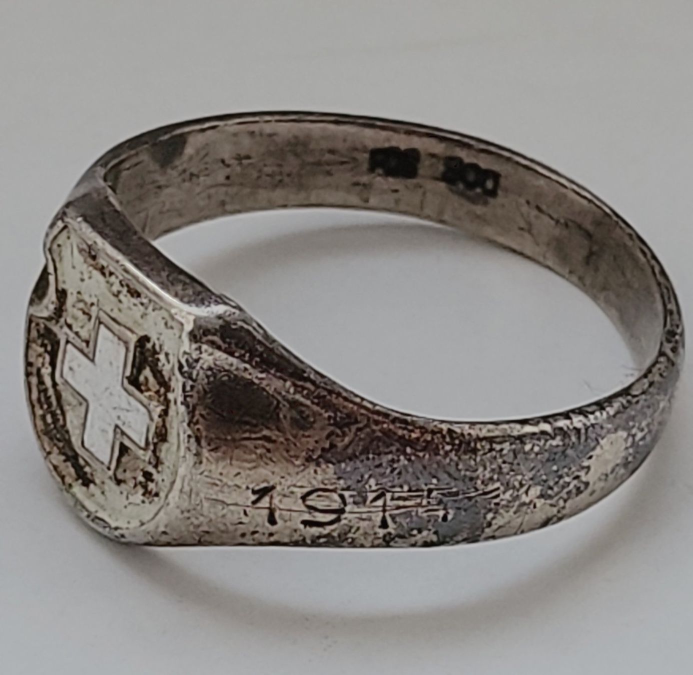 Bagues: Patriotischer Silberring Schweiz 1914 – D'occasion à Muttenz par Mithrur 3