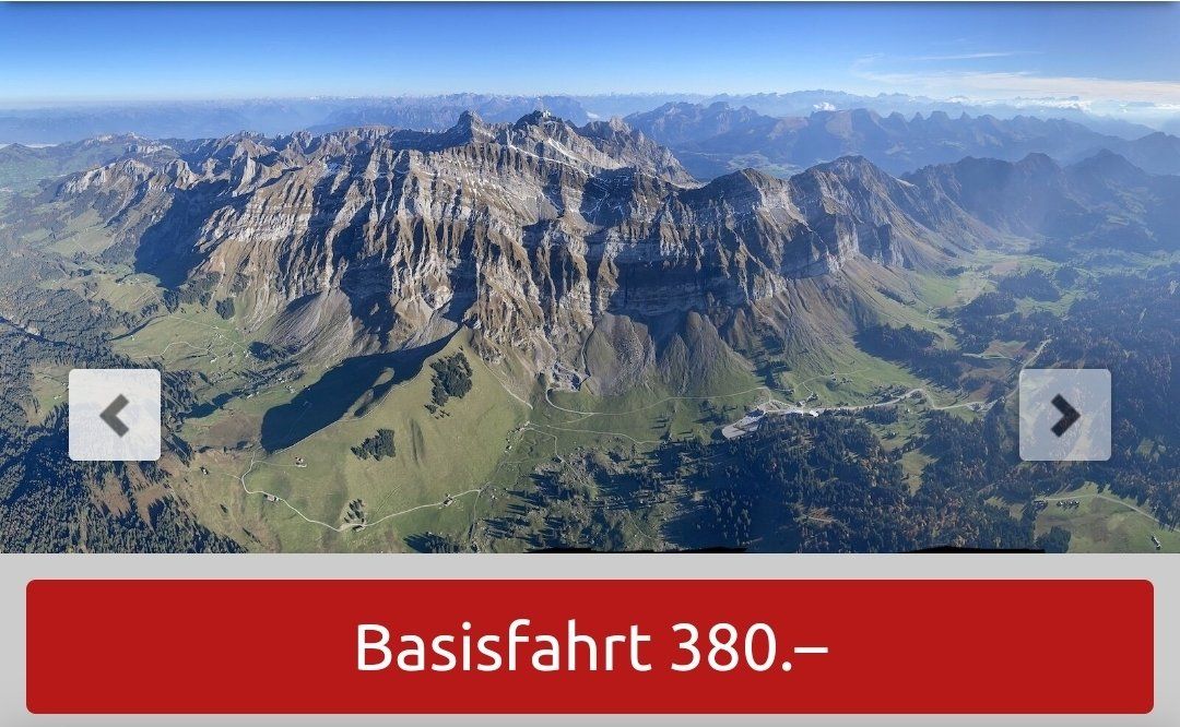 Buoni: Ballonfahrt – Usato da Appenzell venduto da Nike23